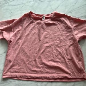 Lululemon Cates T-Shirt (cropped) sz 2
